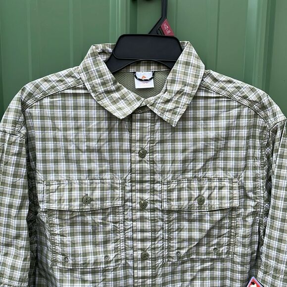 Men's Upstream Outdoor Shirt with Long Sleeves, UPF 50+, Size S - Picture 2 of 11